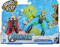 Marvel Set Avengers Bend and Flex, 2 figurine Thor vs Loki (PF0001819979)