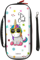 KONIX - UNIK " Be Cool" Nintendo Switch/Lite Utazó Tok, Színes - tobuy