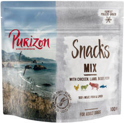  Purizon 3x100g Purizon snack mix - gabonamentes jutalomfalat kutyáknak vegyesen