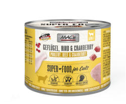 MAC's 12x200g MAC´s Adult Szárnyas & áfonya nedves macskatáp