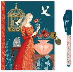 DJECO Titkos napló varázstollal Djeco - Lisa secret notebook - Magic felt pen (DD03615)