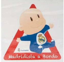 Real Madrid - Babás Autós Matrica - Önrragasztós (SXRMA2130)