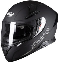 Pilot Snake Negru mat Cască Moto Față întreagă ECE 22.05 1500gr cu Sunvisor PIL000KRA57 (PIL000KRA57)