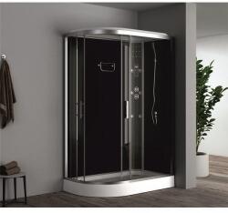 Inter Ceramic Хидромасажна душ кабина ICSH 876 NEW ДЯСНА, 120x80x215см, 4мм (876R NEW)