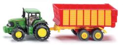SIKU Blister - John Deere 7530 с ремарке за силаж (1650)