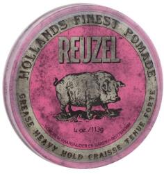 Reuzel Hollands Finest Pomade Grease Heavy Hold viaszos hajpomádé 113 g férfiaknak