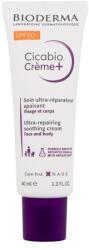 BIODERMA Cicabio Crème+ Ultra-Repairing Soothing Cream SPF50+ megújító és nyugtató krém az optimális borotválkozásért 40 ml uniszex