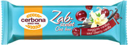 Cerbona Meggyes-vaníliás zabszelet, fehér bevonó talppal 40 g (CWSCE5998400312791E)