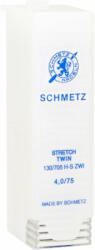 Schmetz Stretch Twin 130/705 H-S ZWI 4, 0/75 Ac pentru o mașină de cusut (<![CDATA[130/705 H-S ZWI NE 4,0 SMS MAG]]>)
