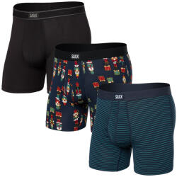 Saxx Daytripper Boxer Brief Fly 3Pk boxeralsó L / világoskék