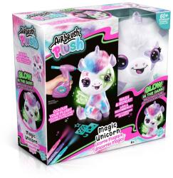 Airbrush Plush Jucarie de plus de colorat, Airbrush Plush, Glow in the dark, Magic Unicorn (N00028788_001w)