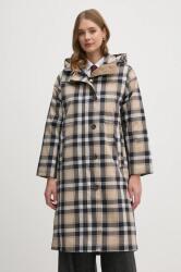 Barbour kabát Iris Tartan Waterproof Jacket női, sötétkék, átmeneti, LWB0903 - sötétkék 38