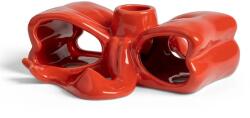 &k amsterdam dekoratív gyertyatartó ribbon red - piros Univerzális méret