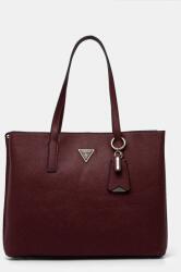Guess kézitáska MERIDIAN fekete, HWBG87 78230 - burgundia Univerzális méret