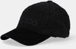 Guess baseball sapka fekete, sima, AW5183 POL01 - fekete Univerzális méret
