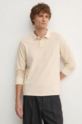 Pepe Jeans pamut hosszúujjú NEW OLIVER GD LS bézs, sima, PM542213 - bézs M