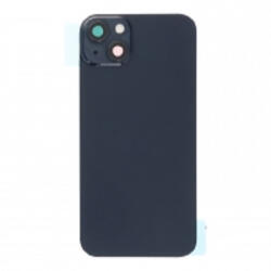  Apple iPhone 14 Plus akkufedél (hátlap) kamera lencsével, burkolattal, vezeték nélküli töltőchippel és vakuval, fekete OEM