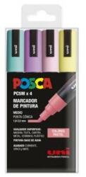 uni Marcaj de vopsea acrilică POSCA PC-5M Plăcintă 1, 8-2, 5 mm 4 Unități