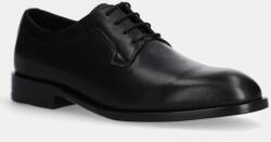 BOSS bőr félcipő Limber fekete, férfi, 50536152 - fekete Férfi 46