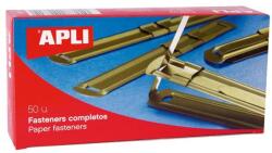 APLI Lefűzőlapocska, fém, 50 db-os, APLI (11831) - nyomtassingyen