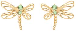 Lilou aranyozott fülbevaló Dragonfly 182/22/KOL/AZU/ZIC/PO - arany Univerzális méret