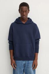 Abercrombie & Fitch felső sötétkék, férfi, sima, kapucnis, KI122-4273 - sötétkék M