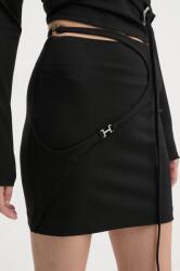 Heliot Emil szoknya fekete, mini, ceruza fazonú, AW24. W. 12.042. BLK01 - fekete 40