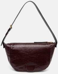 AllSaints bőr táska MADEA SHOULDER bordó, W395XB - burgundia Univerzális méret