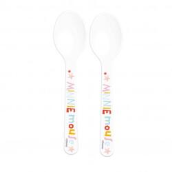 THERMOBABY Set de 2 linguri cu husă, Minnie (BD8412497131662) Set pentru masa bebelusi