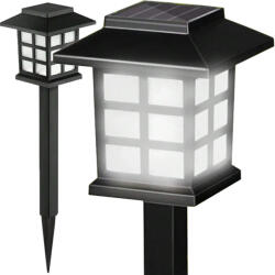 Malatec Napelemes kerti lámpa, LED, 2 darab