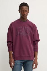 Levi's pamut melegítőfelső - burgundia S - answear - 22 990 Ft