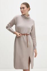 ANSWEAR ruha szürke, midi, egyenes - szürke S/M