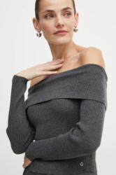 GUESS pulóver NINA női, szürke, W4BR73 Z3K92 - szürke L