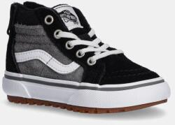 Vans gyerek bőr félcipő MTE SK8-Hi Zip szürke, VN000D0MN421 - szürke 22.5