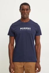 MAMMUT t-shirt Mammut Core sötétkék, férfi, nyomott mintás, 1017.04024 - sötétkék L