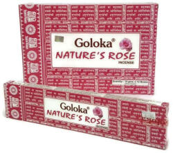 Goloka füstölő pálcás natures rose 15 g - delfinbuvar