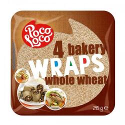 Poco Loco Тортили пълнозърнести Poco Loco 4бр. /25см. 245гр
