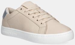 Calvin Klein bőr sportcipő CLASSIC CUPSOLE LOW OHB - bézs Női 36