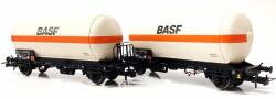 Rivarossi HR6618 Tartálykocsi készlet, BASF, DB IV-V (5063129018887)