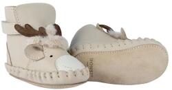 Donsje csecsemő bőrcipő Kapi Exclusive Booties Reindeer bézs, 1028119 - bézs 15/16