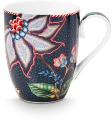 Pip Studio bögre készlet Flower Blues 350 ml 6 db - többszínű Univerzális méret