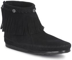 Minnetonka Ghete Femei HI TOP BACK ZIP BOOT Minnetonka Negru 38