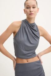 Rick Owens Lilies felső szürke, női, sima, LI02D5121RV - szürke 34