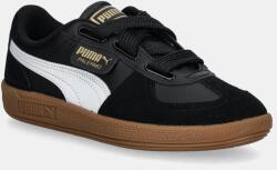 PUMA bőr sportcipő Palermo Wide Lace SD fekete, 402109 - fekete Női 36