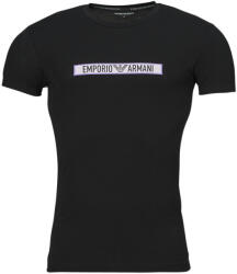 Giorgio Armani Tricouri mânecă scurtă Bărbați LOGO LABEL Emporio Armani Negru EU XL