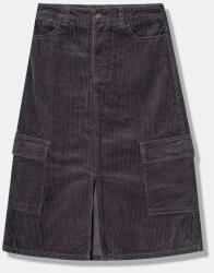 Benetton gyerek kordbársony szoknya szürke, maxi, egyenes, 4JIUC001Z - szürke 150