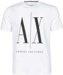 Giorgio Armani Tricouri mânecă scurtă Bărbați HULO Armani Exchange Alb EU S