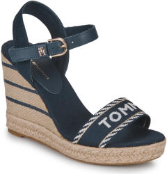 Tommy Hilfiger Sandale Femei SEASONAL WEBBING WEDGE Tommy Hilfiger Albastru 40