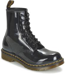 Dr. Martens Ghete Femei 1460 W BLACK PATENT LAMPER Dr. Martens Negru 39