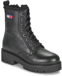 Tommy Jeans Ghete Femei TJW URBAN BOOT TUMBLED LTR WL Tommy Jeans Negru 37